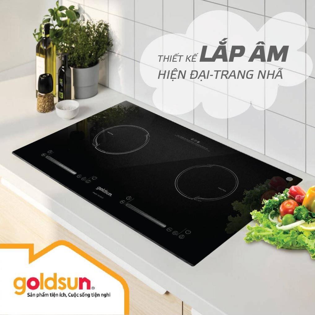 Bếp điện từ đôi Goldsun GDI7410