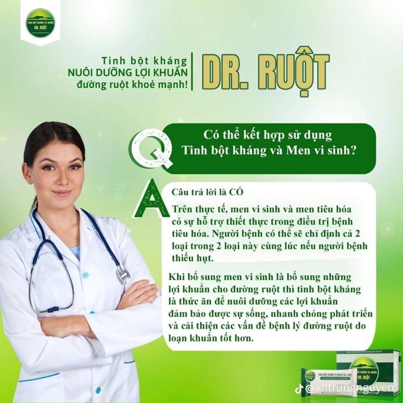 Tinh bột kháng tự nhiên Dr. Ruột 2