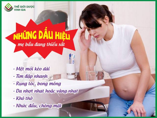 😲 6 DẤU HIỆU NHẬN BIẾT THIẾU SẮT Ở MẸ BẦU 🔍